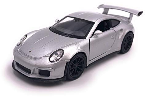 H-Customs 911 991 GT3 RS Modellauto Auto Lizenzprodukt 1:34-1:39 Silber