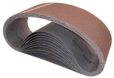 Bandas de lija HANDIT 100X690 mm. (GRANO 40, 10 UNIDADES)