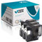 specmark Kompatibel für DYMO D1 45022 S0720590 Schriftband 12mm x 7m Satz x 3 St. Schwarz auf Silber Kompatibel mit LM LabelManager LP LabelPoint LW LabelWriter DUO