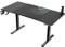 Ultradesk - Scrivania regolabile in altezza Level V2 - Scrivania elettrica per computer - 140x68 cm, per il gioco, il telelavoro - Set con tappetino per mouse XL - Nero, Nero