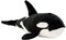 Teddys Rothenburg Kuscheltier Killerwal 38 cm Orca Schwertwal Fisch