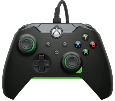 PDP Wired mando Neon Black for Xbox Series X|S, Gamepad, Wired Video Game mando, Gaming mando, Xbox One, Officially Licensed - Xbox Series X