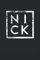 Nick Notizbuch (liniert) Minimalismus