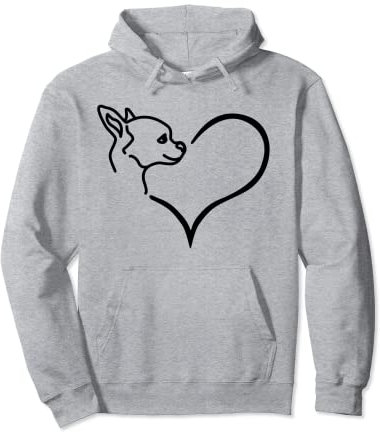 Chihuahua-Hund für Damen, niedlich, Chihuahua, Haustier, lustiger Chihuahua-Hund Pullover Hoodie