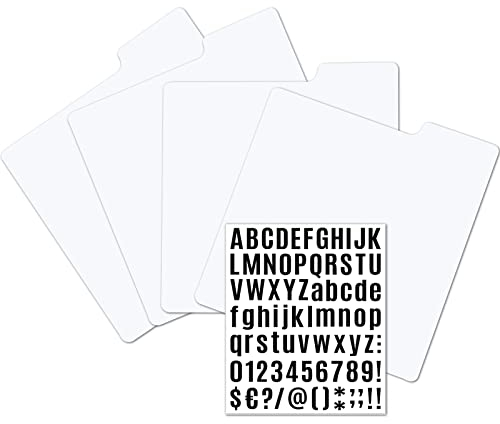 tutata 30,5 cm LP-Trennwand mit Alphabet-Etiketten, 30,5 cm, 33 U/min, Schallplatten-Trennblätter A-Z