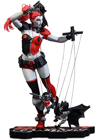 Lansay DC – Figur aus Kunstharz – Harley Quinn by Ema Lupacchino – Comic-Figuren – ab 14 Jahren