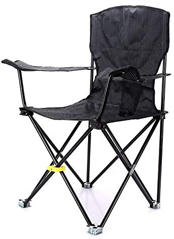 Klappbarer Campingstuhl, tragbarer Regiestuhl, klappbarer, atmungsaktiver Mesh-Aluminium-Camping- und Angelgartenstuhl