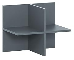 Schildmeyer Regalkreuz Serie Rena 500, 153184, Fjord, 47,5 x 32,8 x 38,4 cm