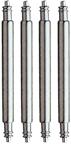 Eichmüller 4 Stück 40 mm Federstifte, Edelstahl Federstege massiv, 1,8 mm Durchmesser