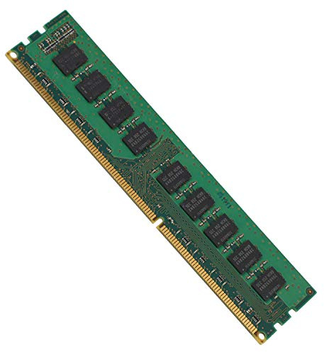 Peukerty 4GB 2RX8 PC3-10600E 1.5V DDR3 1333MHz ECC memoria RAM unbuffered per server workstation (4G)