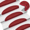 SMARTGROUPSTORE BD - BD Stufenmatten, 10 Stück, Bordeaux, 56 x 17 x 3 cm