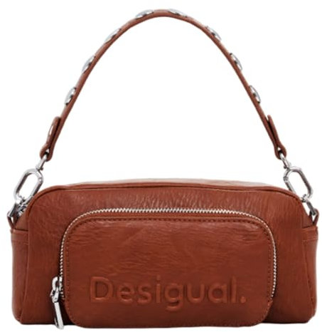 Desigual Women's Accessories PU Across Body Bag, Brown