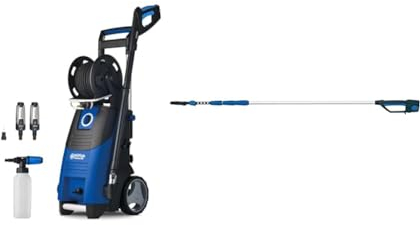 Nilfisk Premium 200-15 EU Nettoyeur Haute Pression & Lance télescopique pour la Maison et Le Jardin
