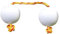 Aslatuas Rhythmische Kugel Musik Eier-Shaker Rassel Double Gourd Asalato Fingertip Drum African Shaker Rassel Sets Drum Ball Rhythmischer Ball Shaker Rhythmus Sandball Aslatuas Rhythmische Kugel Musik