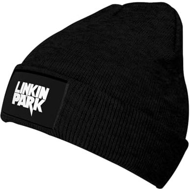 Lin-kin Rock * Park - Chester Sänger Benning*ton Beanies Mütze Neuheit Bedruckte Grafik Herren Strickmütze Slouchy Beanie Mütze Fashion Soft Stretch Knit Skull Unisex, Linkin Park-5, One size