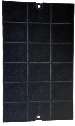 DL SERVICE F41 Filtro ai Carboni Attivi per Electrolux Cappa Faber Ariston Whirlpool Electrolux Smeg | Filtro 2 fori per fissaggio Misure 45x27 cm | Compatibile con cappa Faber Ariston Whirlpool Smeg
