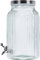 5.6 Litre Glass Drinks Dispenser with Tap & Screw Lid Water Juice Cocktail Punch