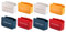 Alipis 8 Pcs Refrigerator Side Door Pendant Mini Freezer Mini Fridge Kitchen Side Shelf Rack Fridge Side Door Organizer Freezer Mini Refrigerator Shelf Refrigerator Side Organizer Abs