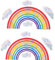 Suncatcher Sticker,Regenbogen Fensterfolie,Sonnenfänger Aufkleber Fenster,Fensteraufkleber Suncatcher Sticker,Regenbogen Fensterbilder Weiße Wolken,Fensterbilder Selbstklebend Prisma Fensteraufkleber