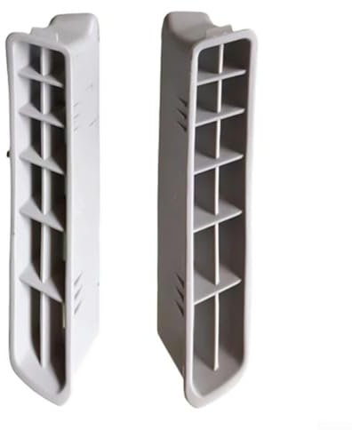CWOQOCW Riscaldatore per auto con presa d'aria aperta, finestra anteriore 5KD867233 per Golf 6 per GTI MK6 2009-2014 (grigio)