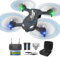 Drone with 1080P HD Camera for Kids/Adults/Beginners | Wipkviey T26 Foldable Drones, RC Quadcopter Toys with Carrying Case, 26-30 Mins Flight, Birthday Present for Boys