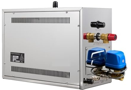 Bathroom Sauna Machine Steam Generator Shower Sauna Bath Home Steam Bath Spa Generator Wet Steamer Steam Generator Non-electrical Steel Automatic Drainage Steamer for Shower in Home Steam Room Shower(