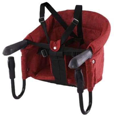 Caddy Crochet à la chaise – Chaise de siège bébé, chaise haute, rehausseur de siège de voyage sans dommage | Fixation rapide à la chaise de table, pour accrocher une chaise bébé portable pour bébé,