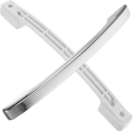 ABOOFAN Manico del frigorifero sostituzione maniglia frigo parti di frigoriferi commerciali maniglia porta frigo sostitutiva maniglia del congelatore frigo AbS Silver