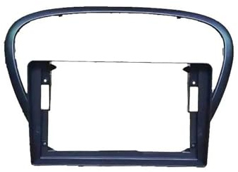 Voiture Kit Façade D'autoradio 9 Pouces avec Adaptateur Et Décodeur pour Tableau Bord pour Peugeot 607 2004 2005 2006 2007 2008 2009 2010 Cadre Panneau D'autoradio