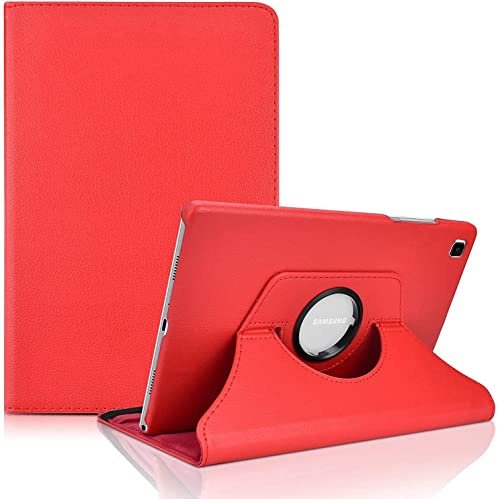 World biz Case For Samsung Galaxy Tab A7 Lite 8.7 Inch 2021 Tablet SM-T220/T225/T227, 360 Degree Rotation Protective Stand Leather Cover, Auto Wake/Sleep Galaxy Tab A7 Lite 8.7'' (Red)