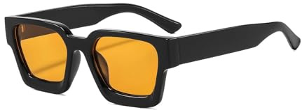 Suertree Sonnenbrille Herren Polarisiert Vintage Sonnenbrille Damen Eckig Sunglasses mit UV400 Schutz
