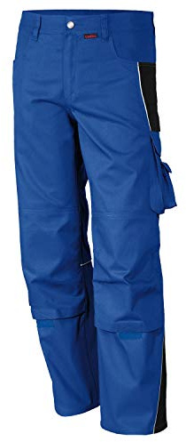 Qualitex - Bundhose Pro MG 245, Kornblau/Schwarz, 50