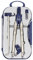 Campus College - Material Escolar - Compás BK-404 - Compás Escolar de Precisión con Adaptador Universal Color Azul