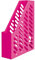 HAN Stehsammler KLASSIK, DIN A4/C4, mit Sicht- und Griffloch, Trend Colour pink