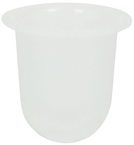 Kela WC-Ersatzbecher La Brosse aus Kunststoff in weiß, Plastik, 8 x 8 x 11 cm