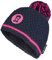 Trollkids Mädchen Hemsedal Bommelmütze, Marineblau/Magenta, Größe 2-5 Years; 48-52cm