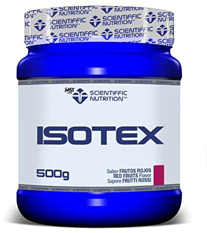 Scientiffic Nutrition - Isotex, Bebida Isotónica Instántanea en Polvo, Aporta Sales Minerales, Electrolitos y Energía, Bebida Deportiva - Sabor Limón, 500 g
