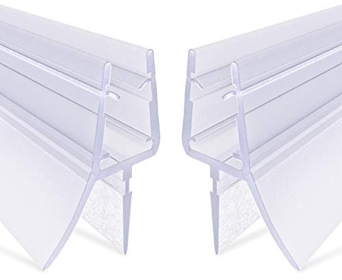 Hochwertige Duschdichtung - Universaldichtung für 6 mm oder 7 mm dicke oder 8 mm Glastür - wasserdichte Dichtung für Duschkabine