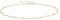 CERSLIMO Sterling Silver Necklace 9ct Gold Plated Choker Necklace 16'' Chain for Women Girls Ladies Girlfriend Friend Men Birthday Jewellry Gift