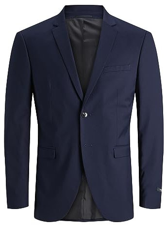 JACK & JONES Jprfranco Blazer Noos Veste d'affaires, Bleu Marine, 56 Homme