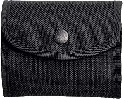 VEGA HOLSTER 2P83 PORTA GUANTI IN LATTICE IN CORDURA DA CINTURA - NERO BLU BIANCO (NERO)