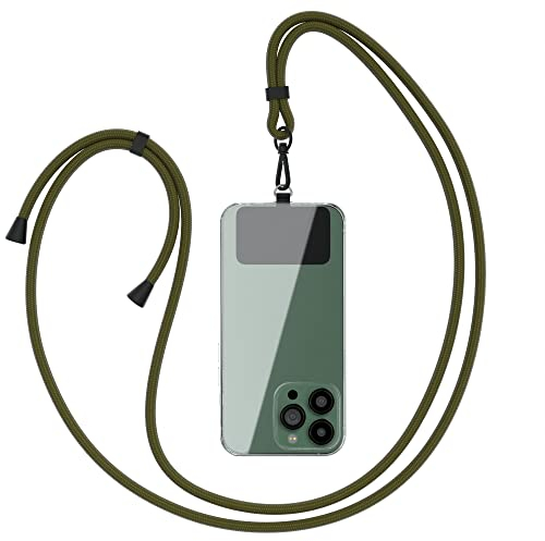 EAZY CASE - Handykette Universal [KOMPATIBEL MIT JEDEM Handy] - Handyband & Schnur zum Umhängen - Handyhülle mit Kette - Handy Umhängeband - Phone Strap Schnur - Lanyard Handy Kordel - Phone Chain
