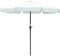 Outsunny Sonnenschirm Terrassenschirm Marktschirm Ø2,66 m UV-Schutz 50+ Gartenschirm 8 Rippen verstellbar Beige