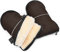 Lammfell Handwärmer von WERNER CHRIST BABY – GLOVY Handschuhe sind der ideale Kinderwagen-Muff aus medizinischem Fell, warmer universaler und wasserabweisender Handmuff, in Chocolate (braun)