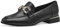MARCO TOZZI Mocassini Donna con Tacco Eleganti Vegani, Nero (Schwarz), 41 EU