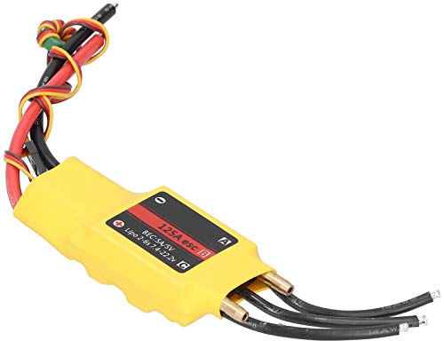 NestNiche Hochleistungsfähiger 125a 2-Wege-Wasserkühlungs-Brushless-Regler Für RC-Boot-Luftschiffe, Lange Lebensdauer
