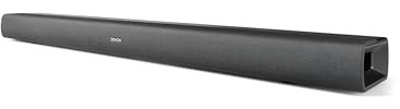 Denon DHT-C210 Barra audio Dolby Atmos a gamma completa con subwoofer integrati e streaming Bluetooth., Nero