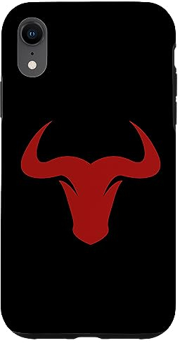 Hülle für iPhone XR Athletic Bull Logo Grafik