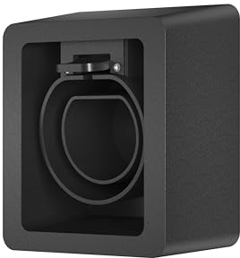 Green Wallbox Wall Mount Charging Cable Organizer – Electric Car Charging Cable Hanger without a Cable Holder - Plug Lock - Compatible with Type 2 - Strong and Durable Material
