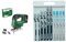 Bosch Scie sauteuse sans fil EasySaw 18V-70 (batterie 2,0 Ah, système 18 Volts, 1 lame de scie sauteuse, chargeur AL 18V-20, en boîte) + 10 lames de scie sauteuse (pour bois et métal, accessoires)